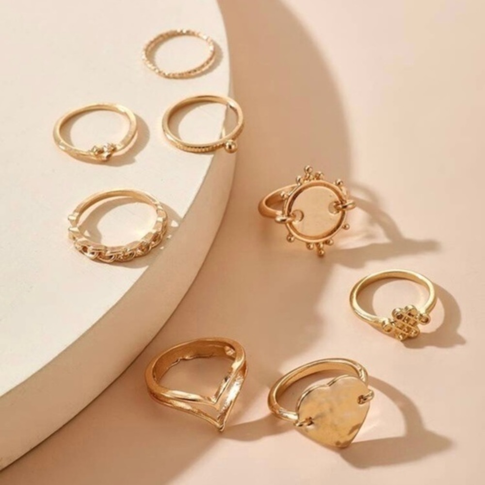 3/$30 💛 Boho Ring Set - Picture 3 of 4